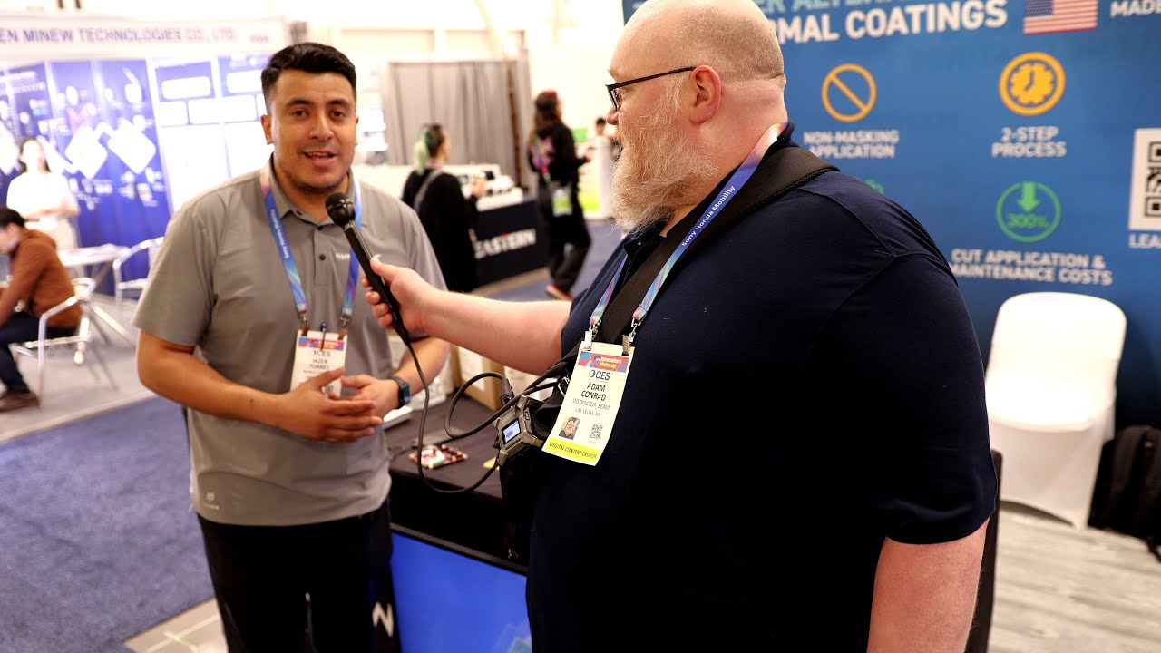 CES 2026 NanoFlowX Jazer Shows A 5 Minute Coating To Make Electronics IP68 Rated
