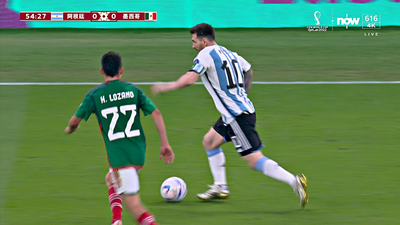 Lionel Messi vs Mexico | UHD 4K World Cup 2022 - English Commentary