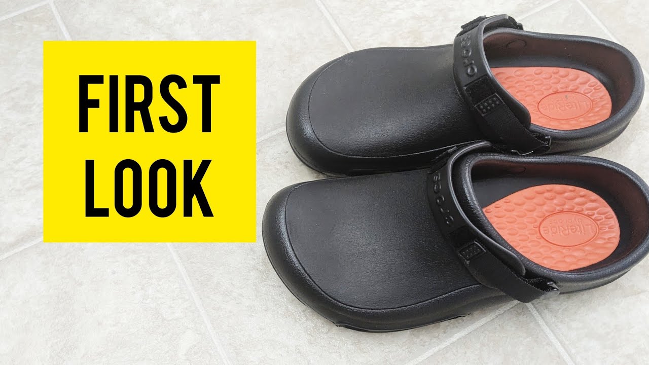 Сабо Bistro Pro Literide | Crocs с закрытым носком и липучкой | Первый взгляд
