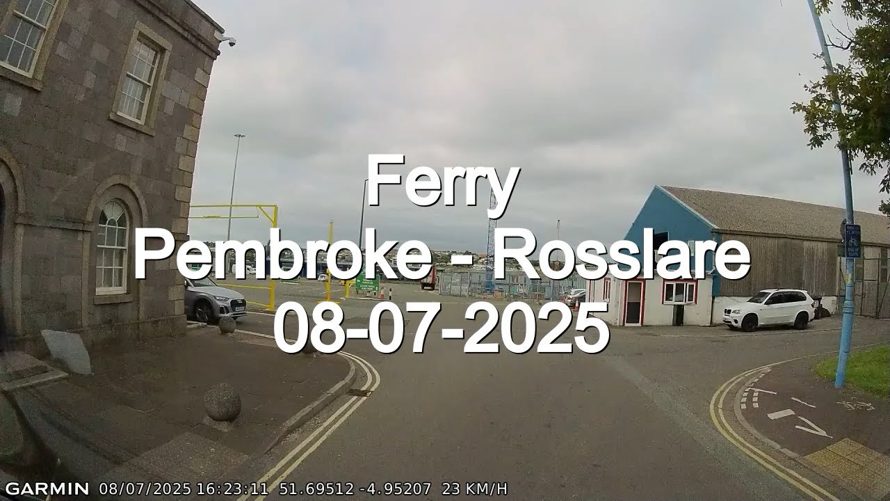 Ferry Pembroke - Rosslare 08-07-2025