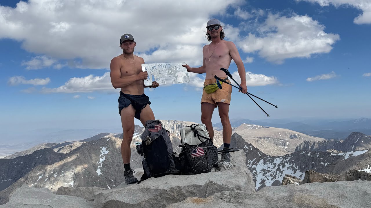 Hiking Mount Whitney for the boys