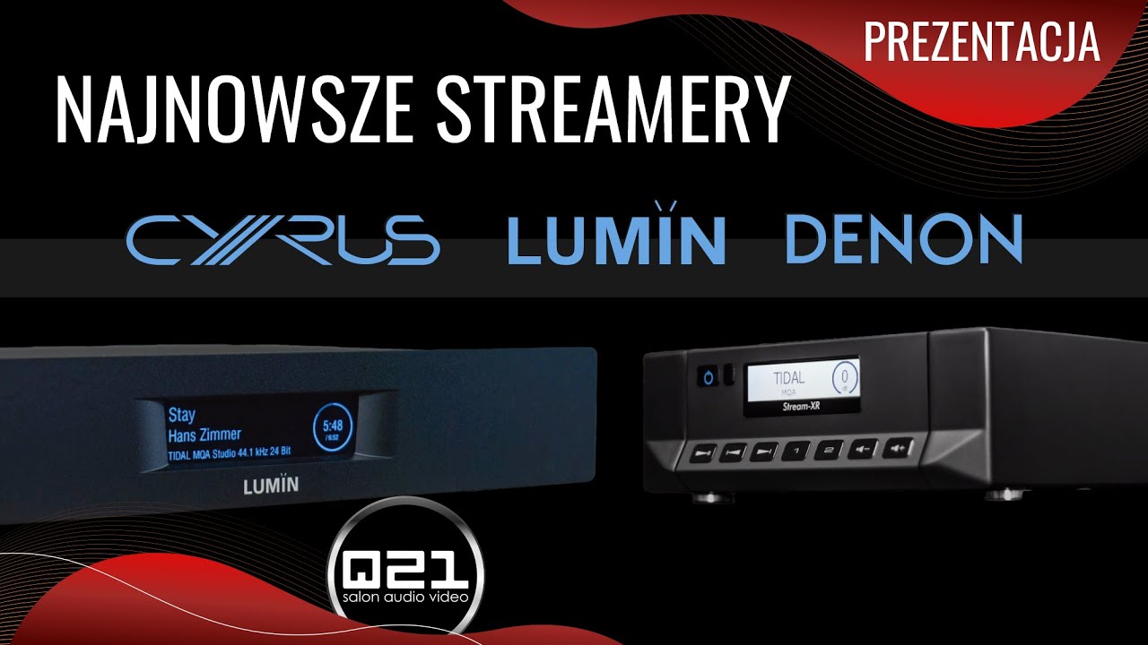 Cyrus Stream-XR vs Denon DNP-2000NE vs Lumin D3 | Streamery | Q21