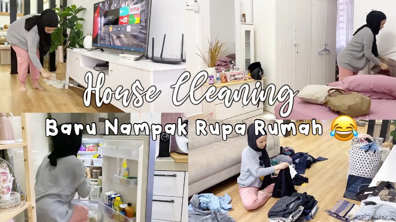 Puas Hati Setel Kemas Satu Rumah 😍 || Jangan Terkejut Tengok Rumah Bersepah 🤪
