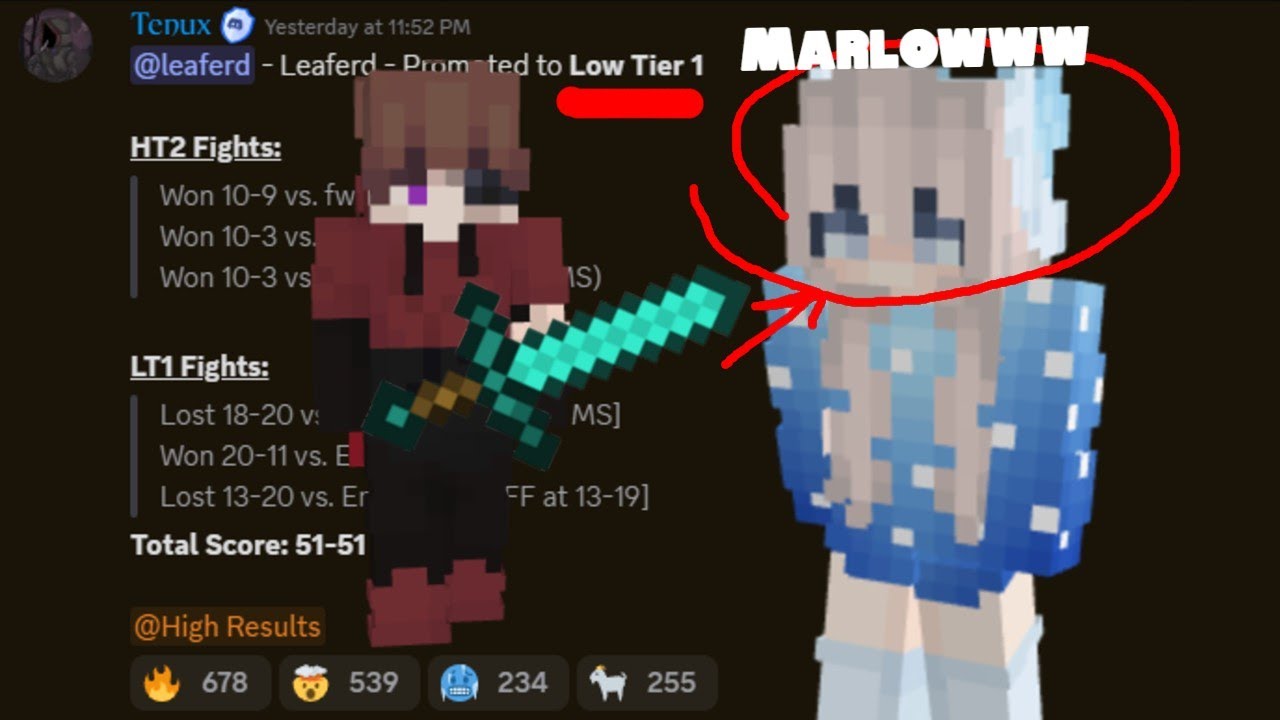 Tier 1 Test - Marlow vs. Leaferd