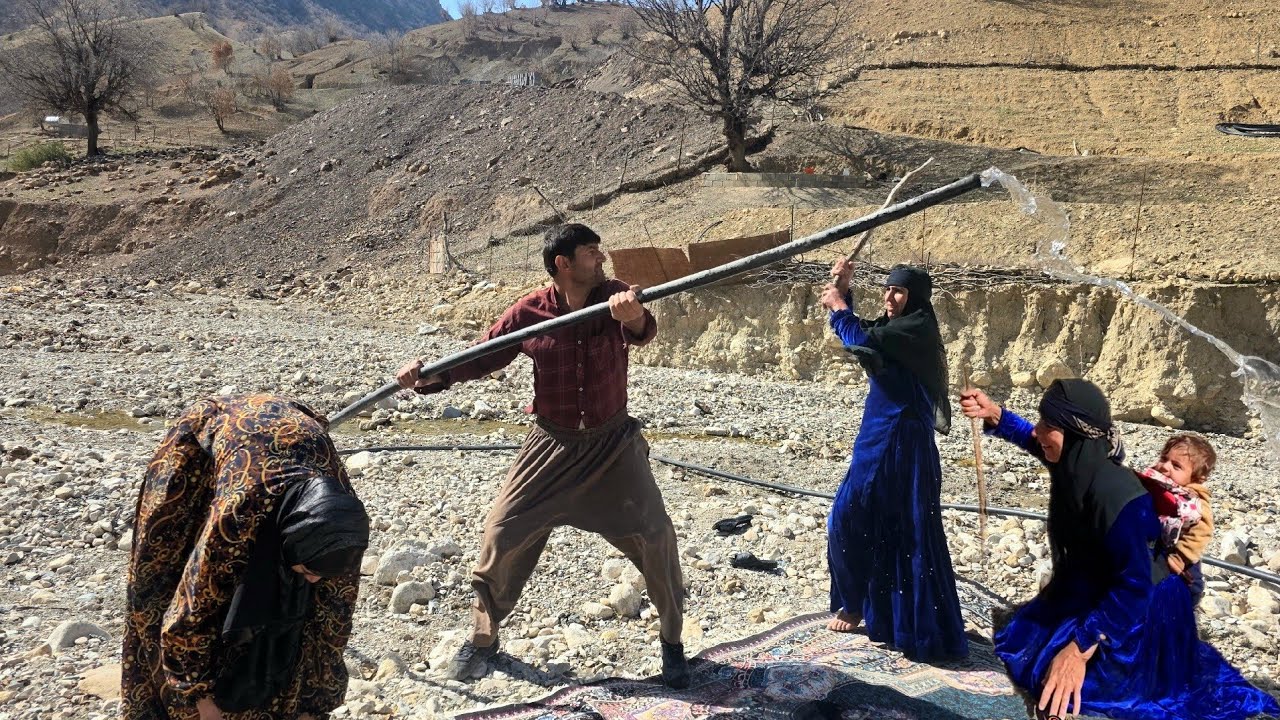 The Bekr family's battle for survival in the mountains