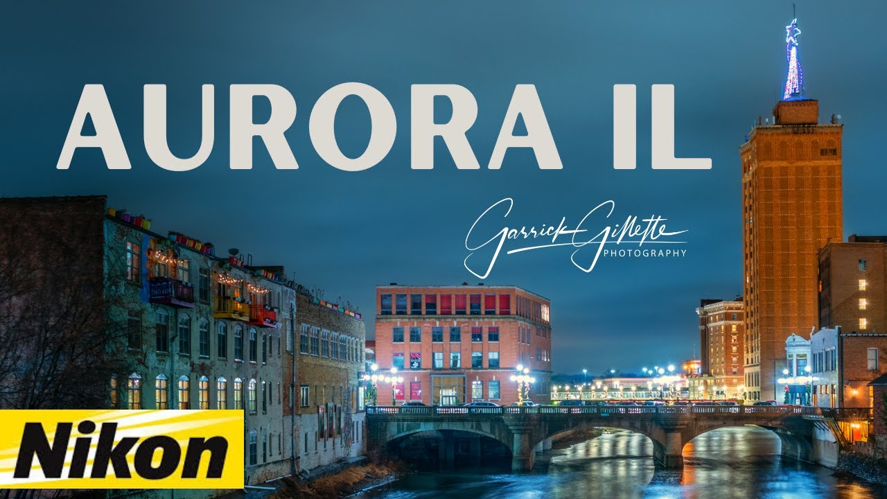 Aurora Illinois - The City of Lights - A Beautiful Site To See
