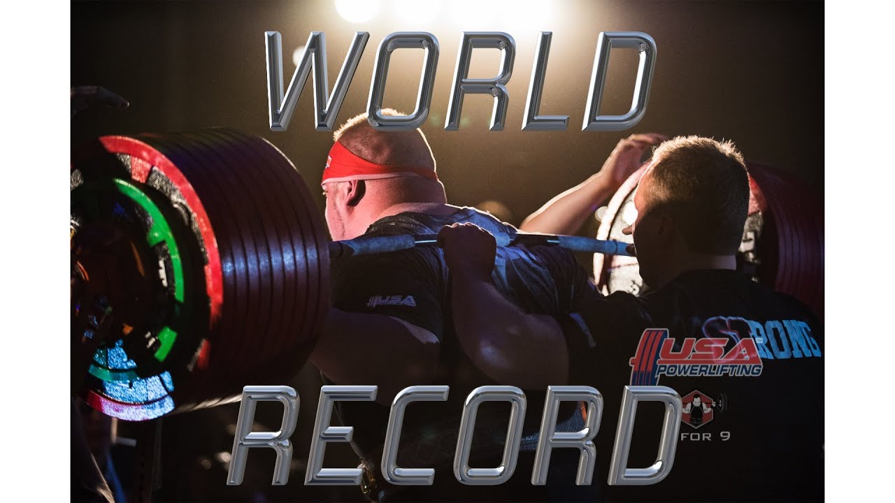 Powerlifting World Record | 1,102# Squat | 885# Bench | 816# Deadlift | 2,803# Total