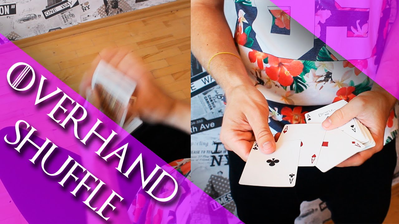 КЛАССИЧЕСКАЯ ТАСОВКА OVERHAND SHUFFLE / ОБУЧЕНИЕ