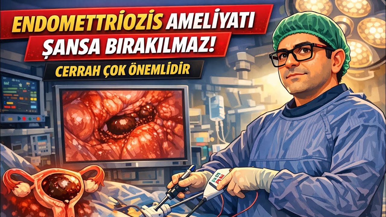 Çikolata kisti ameliyatı şansa bırakılmaz