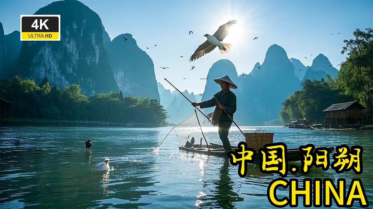 如诗如画的山水秘境，传说中的人间仙境！——阳朔 CHINA 4K