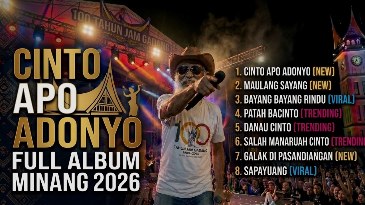 CINTO APO ADONYO - FULL ALBUM MINANG 2026 (Cocok Untuak Perjalanan, Kawan Karajo/Santai) 🎧