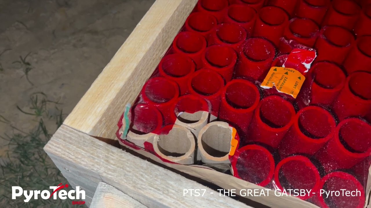 POKAZ FAJERWERKÓW - PTS7 - THE GREAT GATSBY - PYROTECH