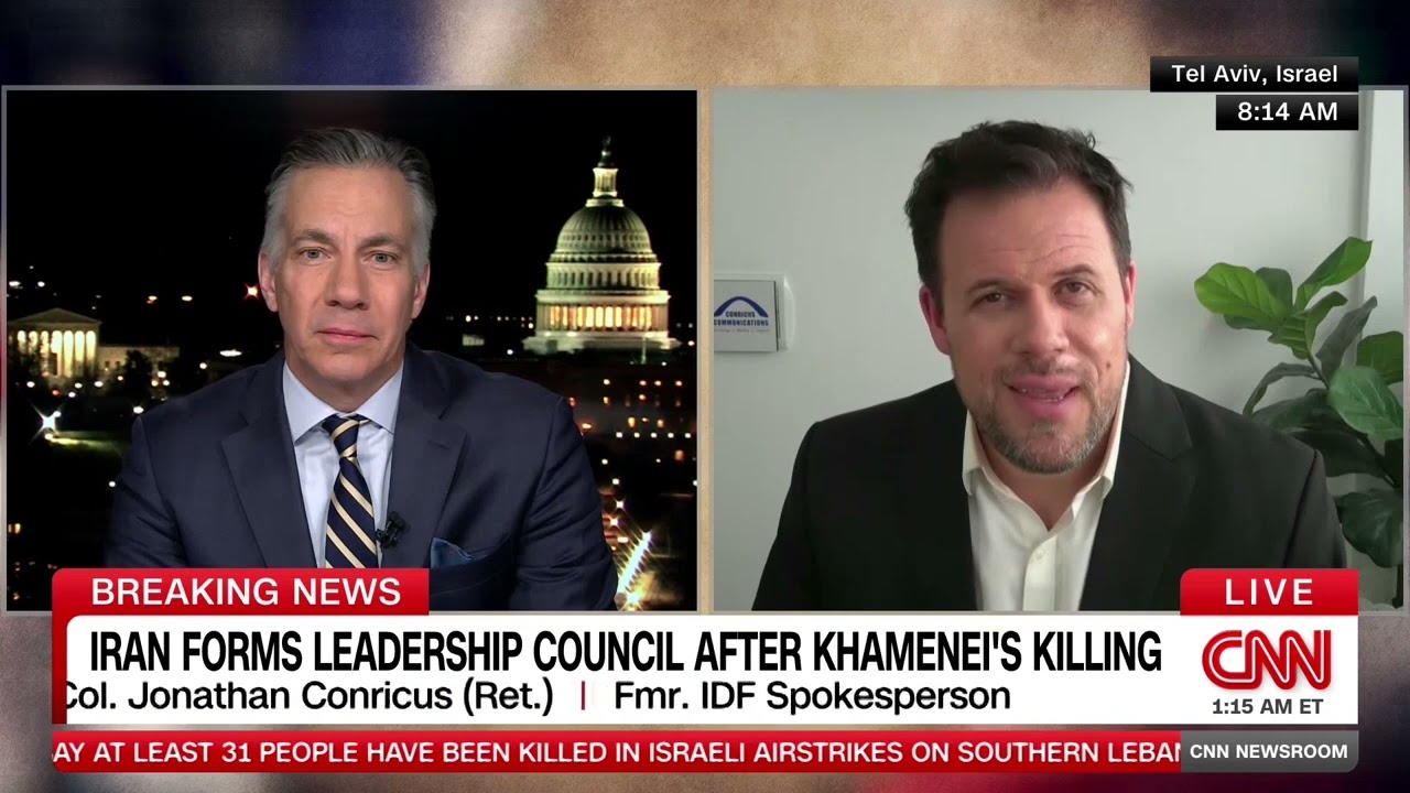 Day 3 of the Iran-Israel-US War | Jonathan Conricus on CNN