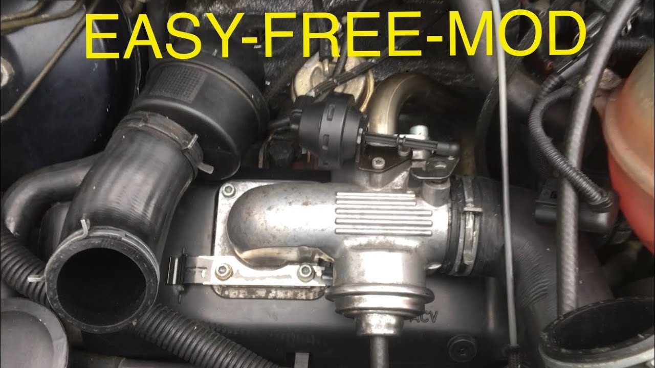 Blanking the EGR valve VW T4 2.5TDi