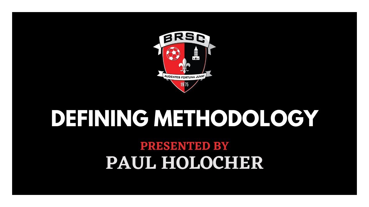 Competitive Coaching Education - Defining Methodology by Paul Holocher