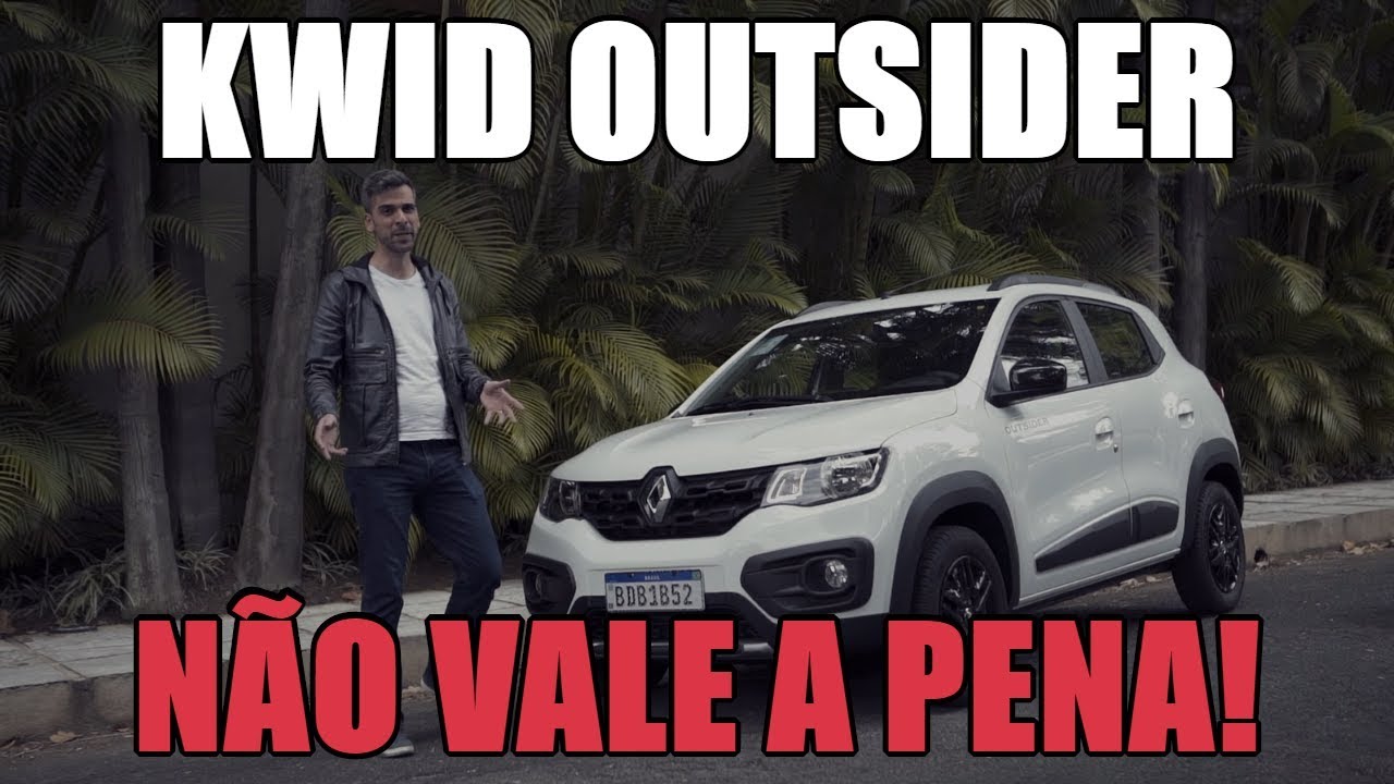 Renault Kwid Outsider 2020 N&Atilde;O vale a pena