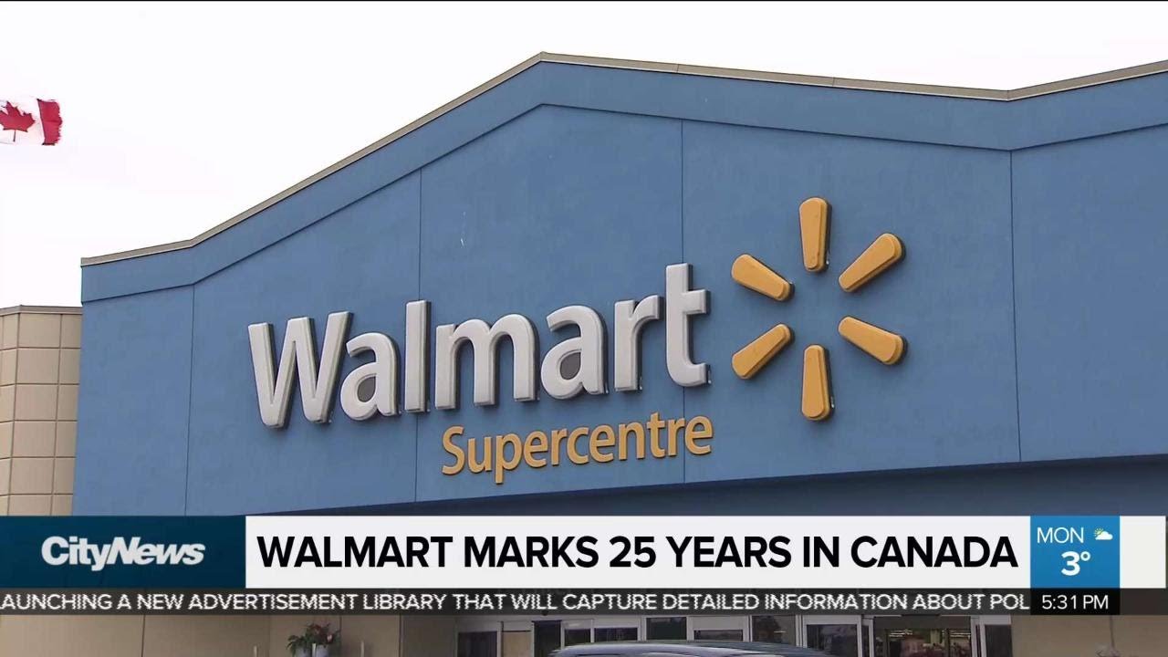 Walmart marks 25 years in Canada
