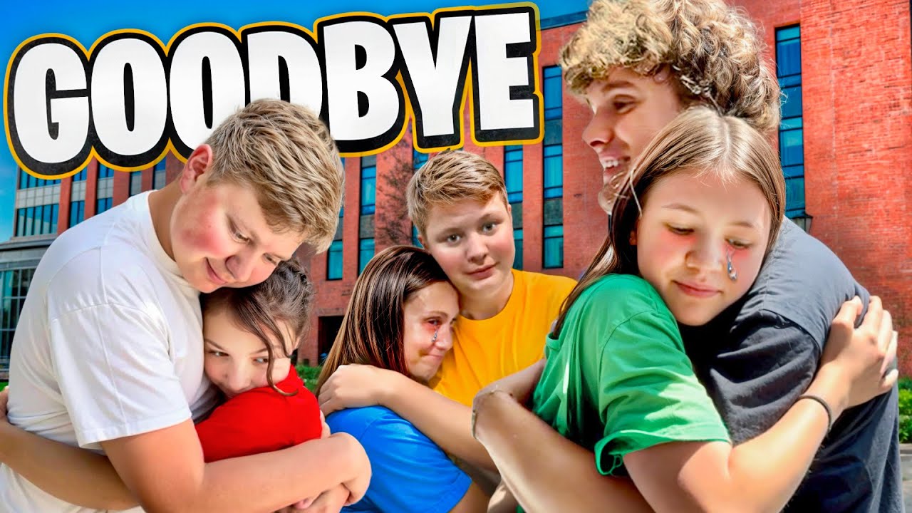 Мои сыновья СЪЕЗЖАЮТ! *Эмоциональное прощание 😢