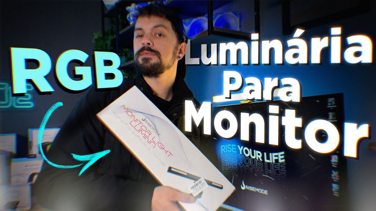 VOCÊ VAI QUERER UMA DESSA! MONITOR LIGHT LUMINA RISE MODE