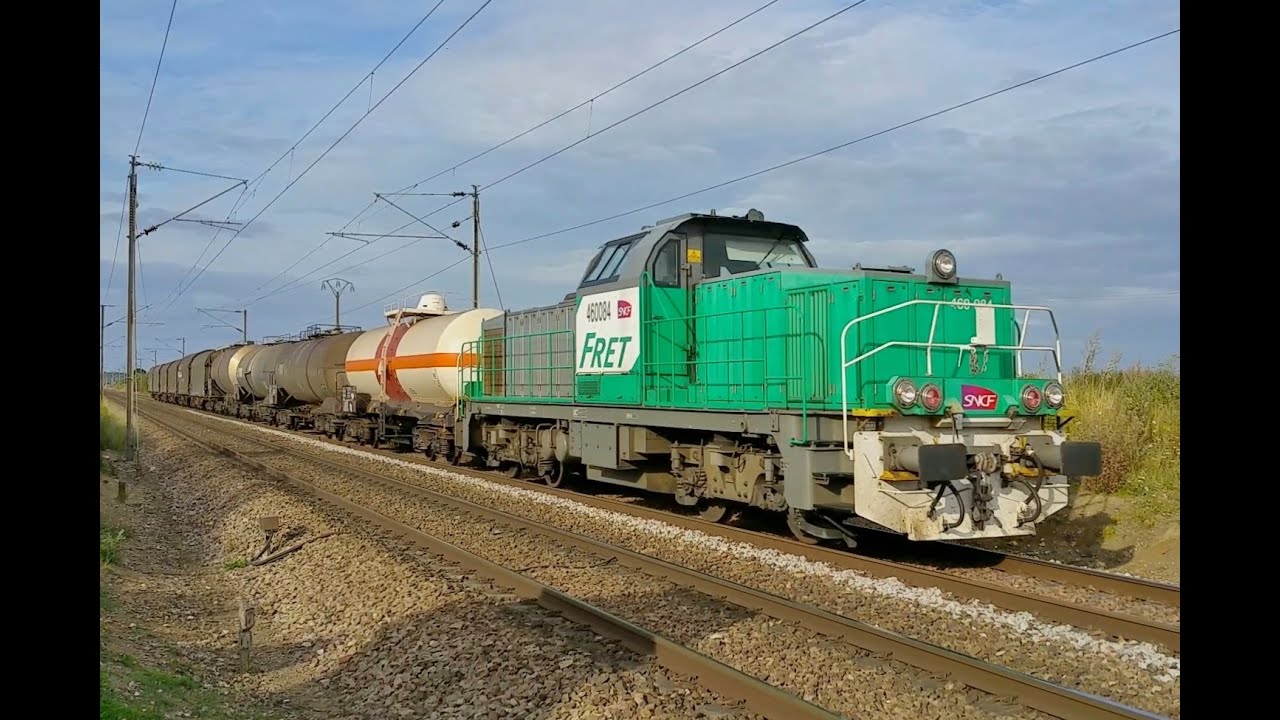 Trains TRANSILIEN TER FRET et INFRA Passage à Niveau PN 31 SILLY-LE-LONG