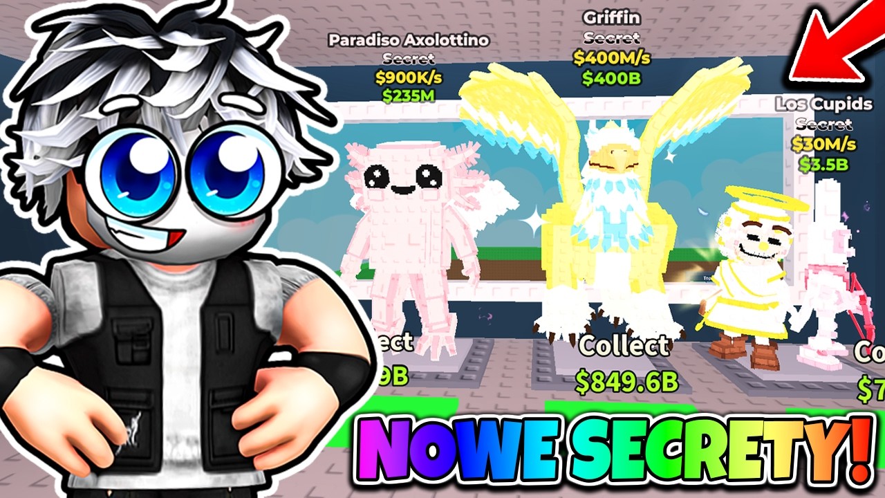 ZDOBYŁEM NAJLEPSZE SECRETY W NOWYM UPDATE STEAL A BRAINROT! Roblox