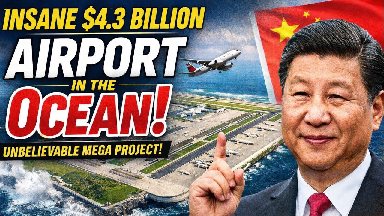 $4.3 Billion Ocean Airport: How China Took Over the Sea