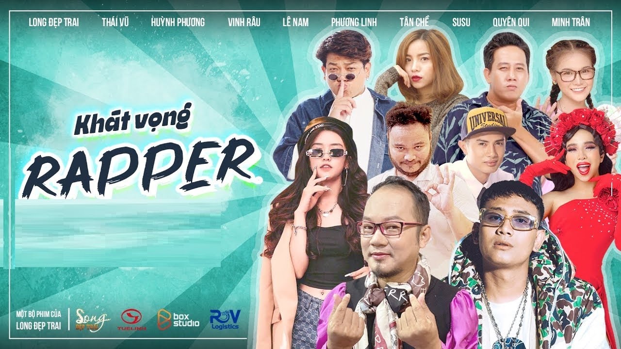 Khát Vọng Rapper - Tập Full | Long Đẹp Trai, Thái Vũ, Huỳnh Phương, Vinh Râu,... | Hài Mới Nhất 2021