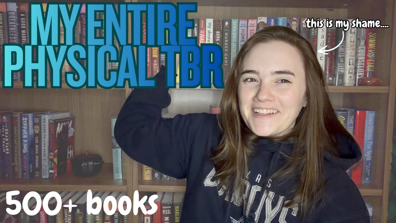 Counting my ENTIRE Physical TBR || Over 500+ books and counting...