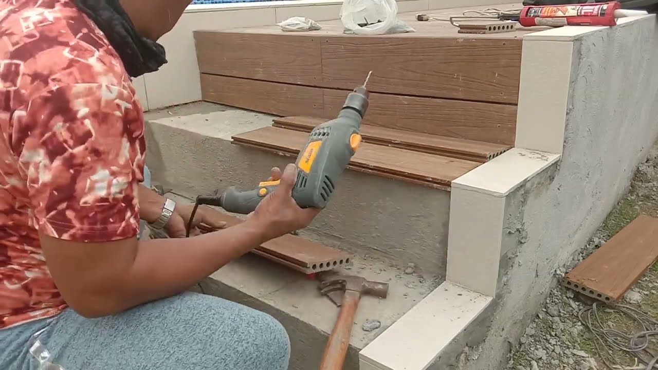 Step WPC Decking Installation @San Ildefonso, Bulacan | S.U.D Project Detail