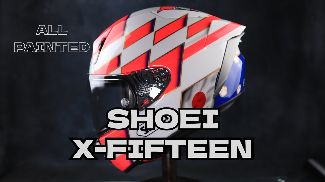 shoei xfifteen custom paint