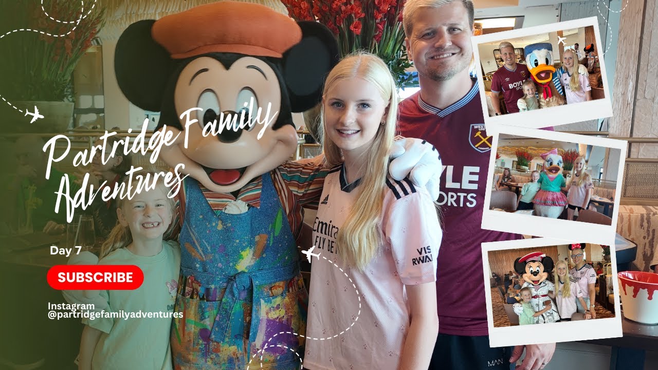 Orlando Florida 2025 - Day 7 - Topolino's Terrace Character Breakfast l Monster Arcade