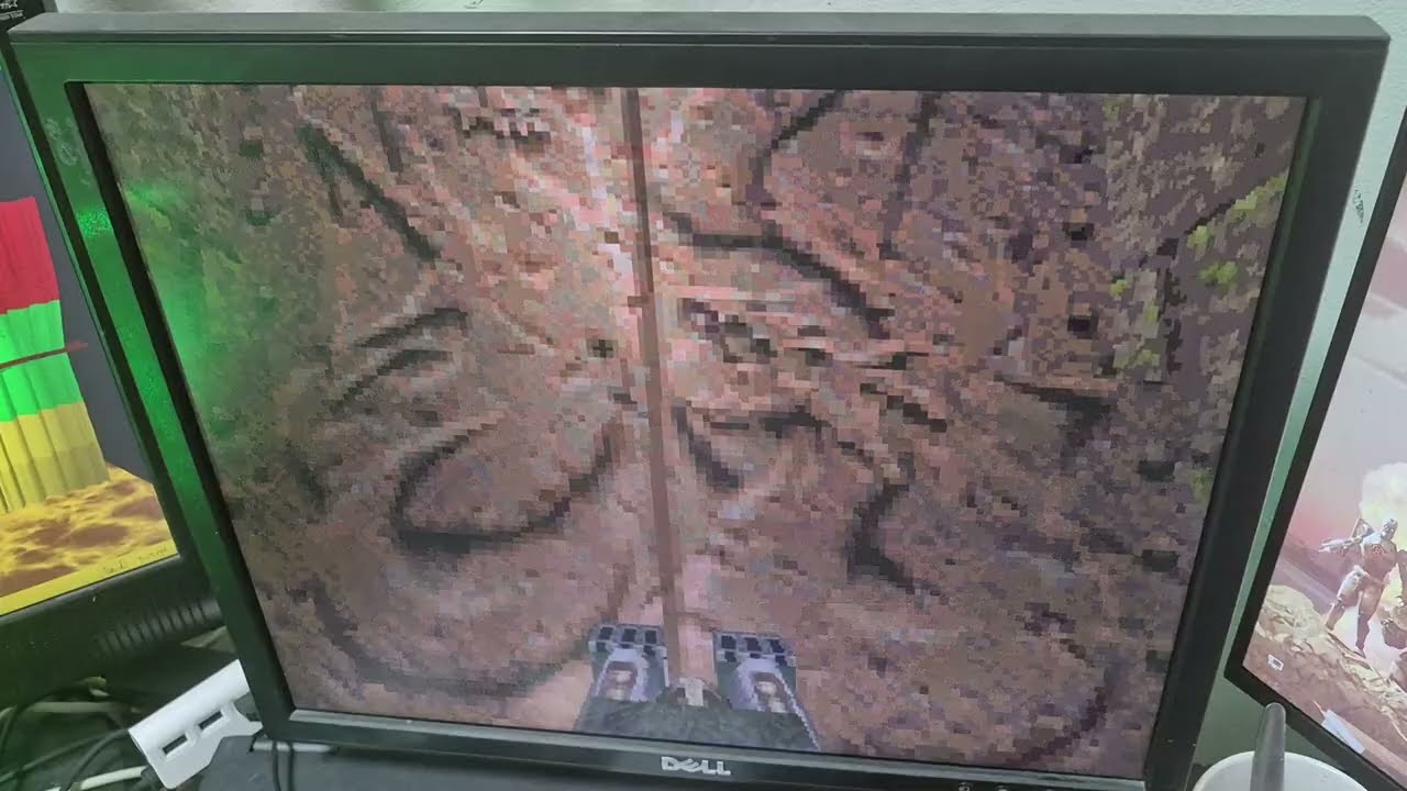 Quake 1 - WinQuake source port in my PB Club 30 Voodoo 3!
