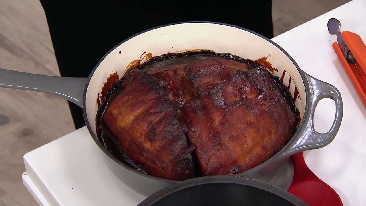 Rachael Ray 4-qt Cast Iron Chef Pan with Skillet & Wooden Spoon on QVC