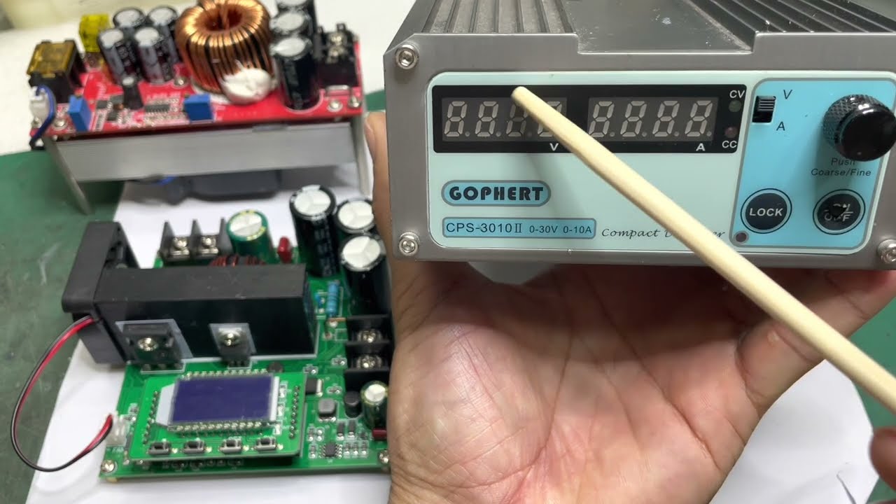 แนะนำ DC Power  Supply /Digital Step-Up ใช้สำหรับงานซ่อม