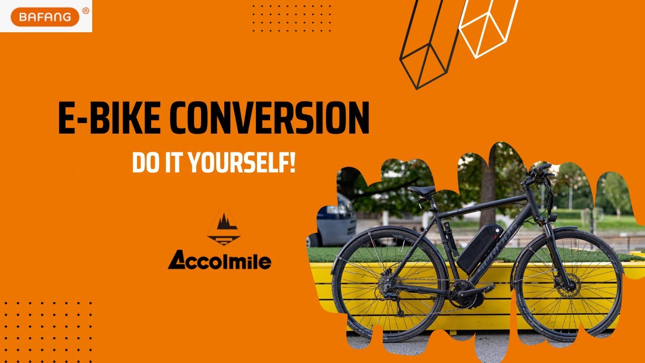 HOW TO DO AN E-BIKE CONVERSION (TUTORIAL) #CONVERSIONEBIKE