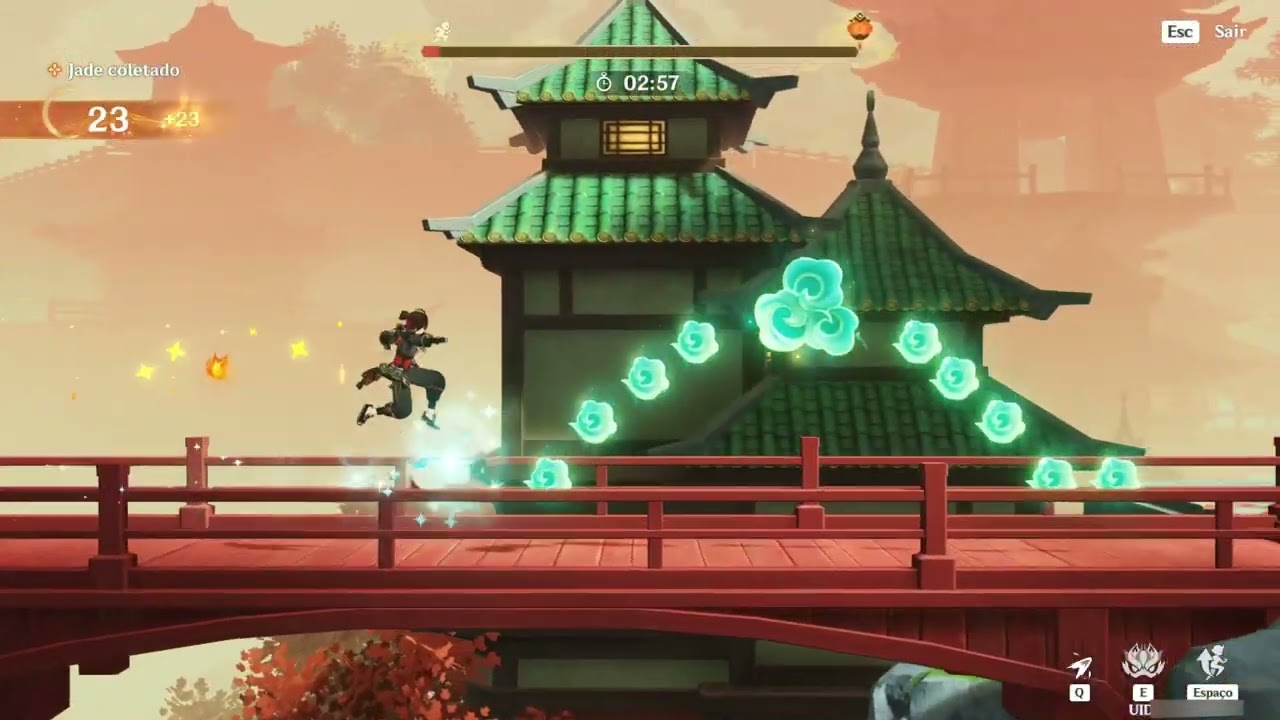 Genshin Impact - minijogos do evento do rito das lanternas