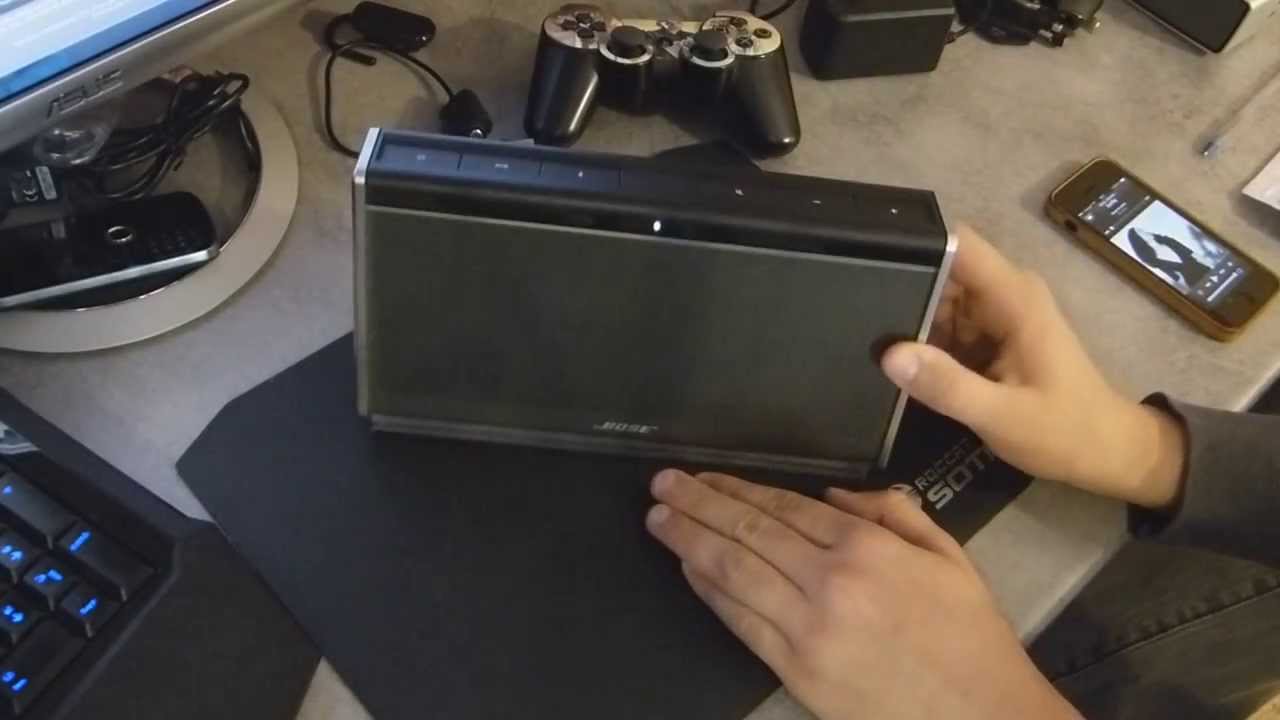 Test de l'enceinte Bose Soundlink 2 sans fil Bluetooth