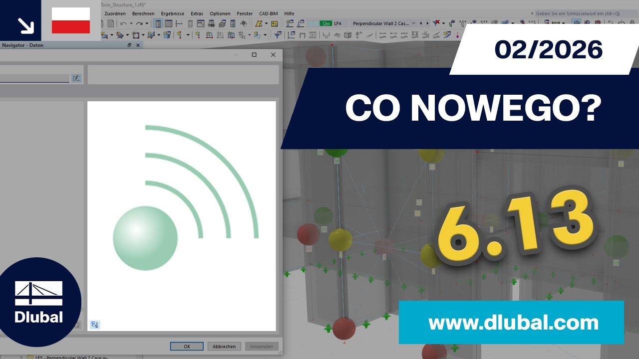 WIN | 02/2026 – Co nowego w RFEM 6 i RSTAB 9?