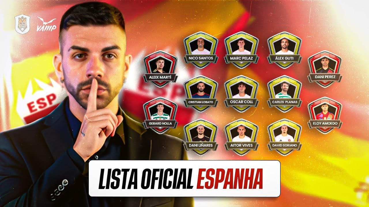 O MISTÉRIO POR TRÁS DA SELEÇÃO ESPANHOLA PARA ENFRENTAR O BRASIL