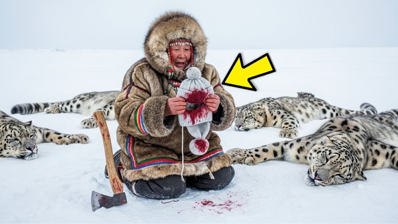 Idosa IACUTA Solitária Enfrenta 800 Leopardos a –71°C para salvar única NETA mas desaba ao ver…