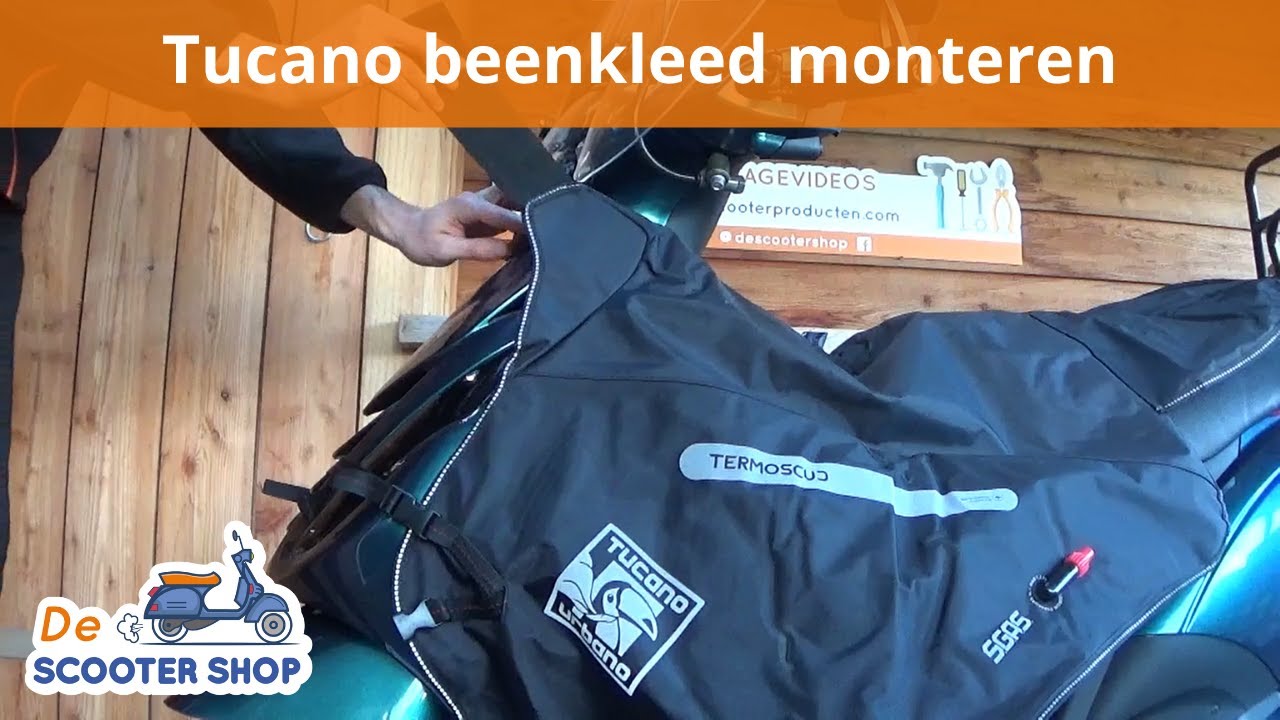 Tucano beenkleed monteren Piaggio Zip | Montagevideo - De Scooter Shop