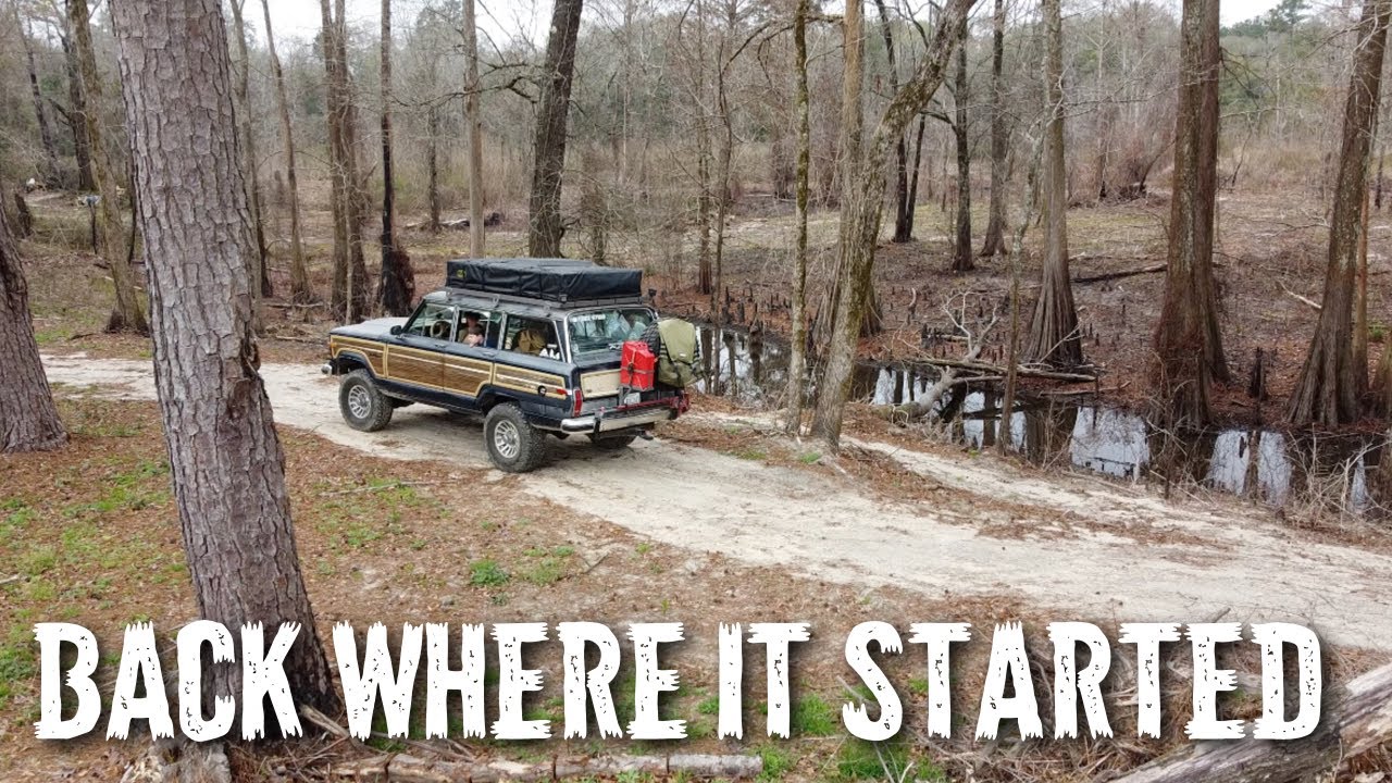 Camping on Private Land in our Jeep Grand Wagoneer - Offroad Overlanding #FSJ #GrandWagoneer #Jeep