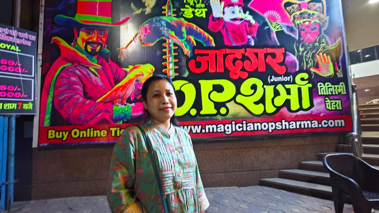 Magic Show of OP SHARMA (Junior) - JAADUGAR || Shah Auditorium, Delhi || Nilesh Boro || Mijing Boro