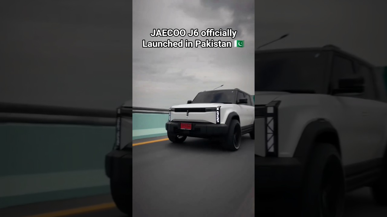 Jaecoo J6 Officially launched in Pakistan.🇵🇰  