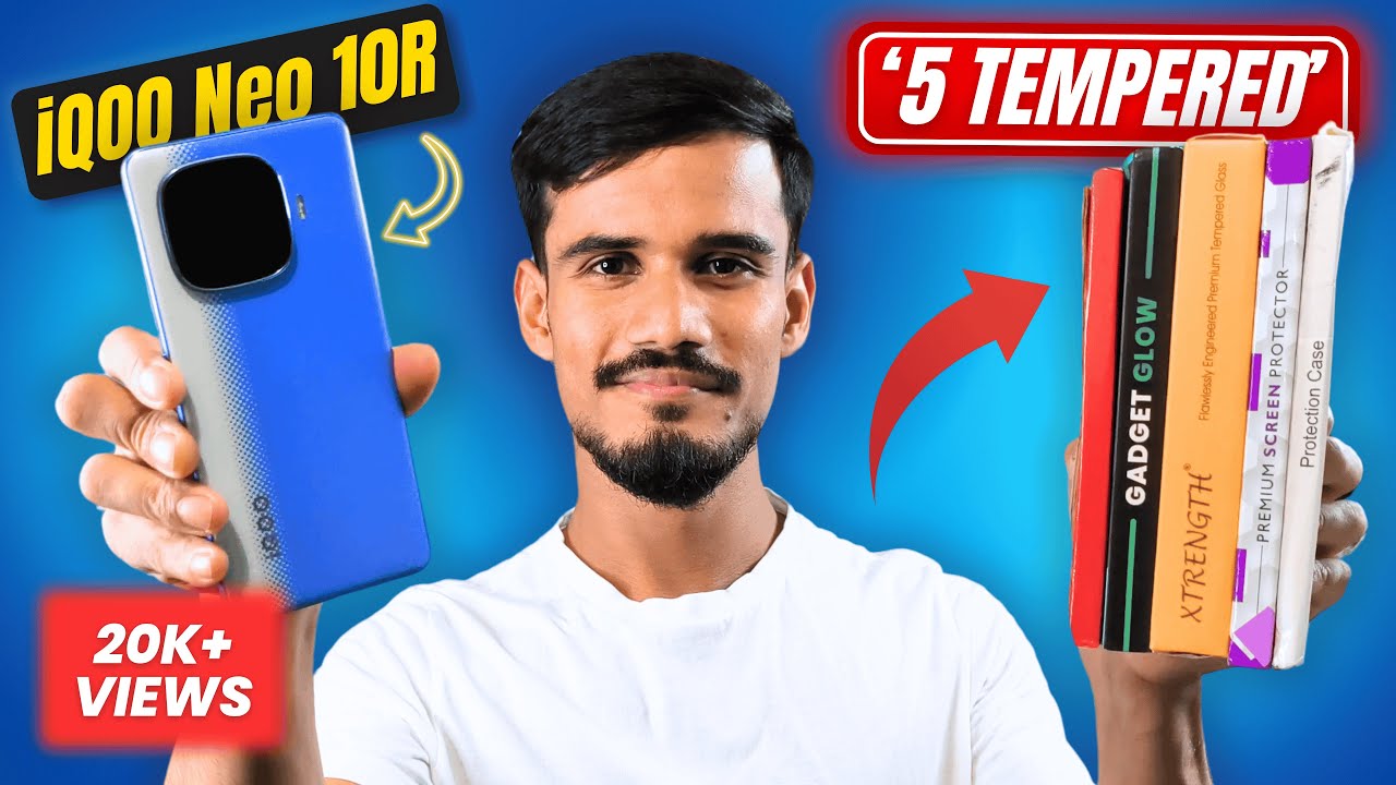 iQOO Neo 10R/iQOO Neo 10 Tempered Glasses || MOST DETAILED iQOO Neo 10R Tempered Glass Review ⚡⚡