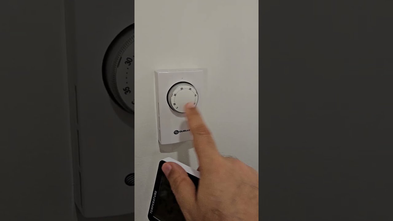 OUELLET baseboard thermostats calibration