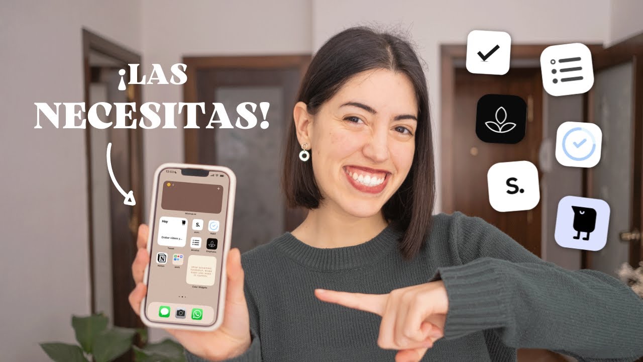 tienes que probar estas 7 APPS GRATUITAS de PRODUCTIVIDAD 🌿&nbsp;minimalistas y funcionales📱