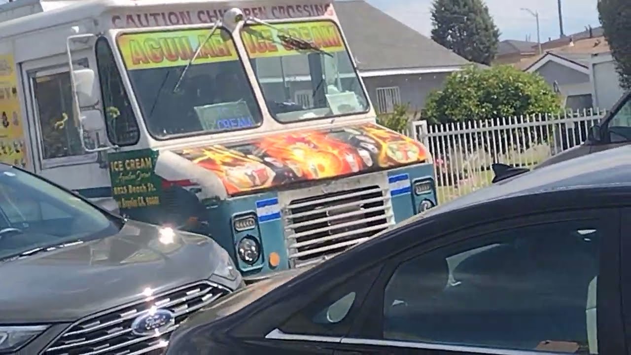 OUR LOW PITCH TURKEY IN THE STRAW OF JESUS AGUILAR'S SPORTS SOFT SERVE ICE CREAM TRUCK IS BACK! :)