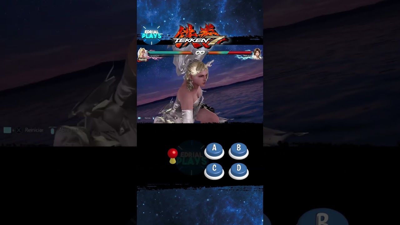 Combo Nina Tekken7  #tekken7 #ninawilliams #comboTekken7 #arcade #gameplay #combonina