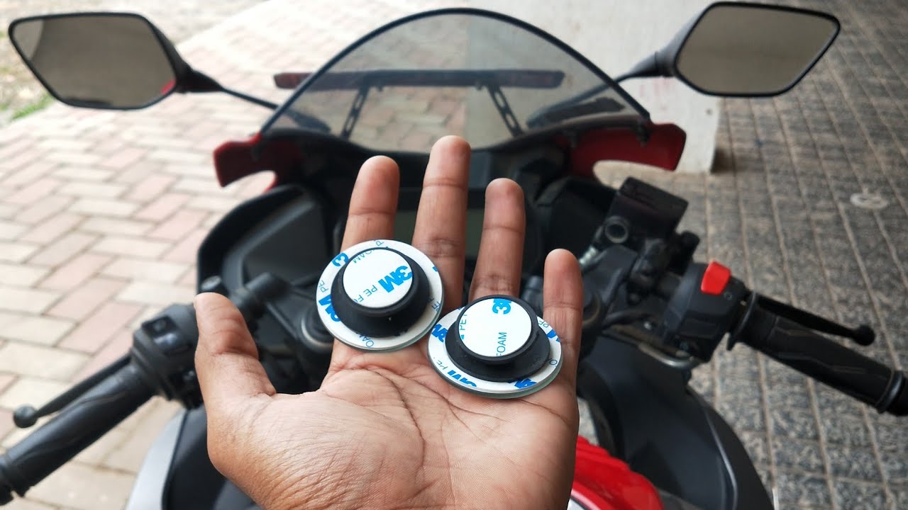 Installing Blind Spot Mirrors On R15V3 | R15v3 Blind Spot Mirror | Blind Spot Mirrors For Motorcycle